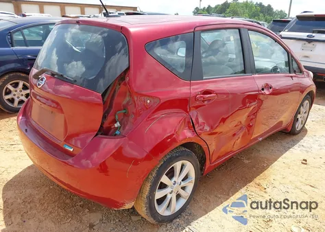 2014 Nissan Versa Note Sv z USA, uszkodzony, nr VIN 3N1CE2CP3EL380337